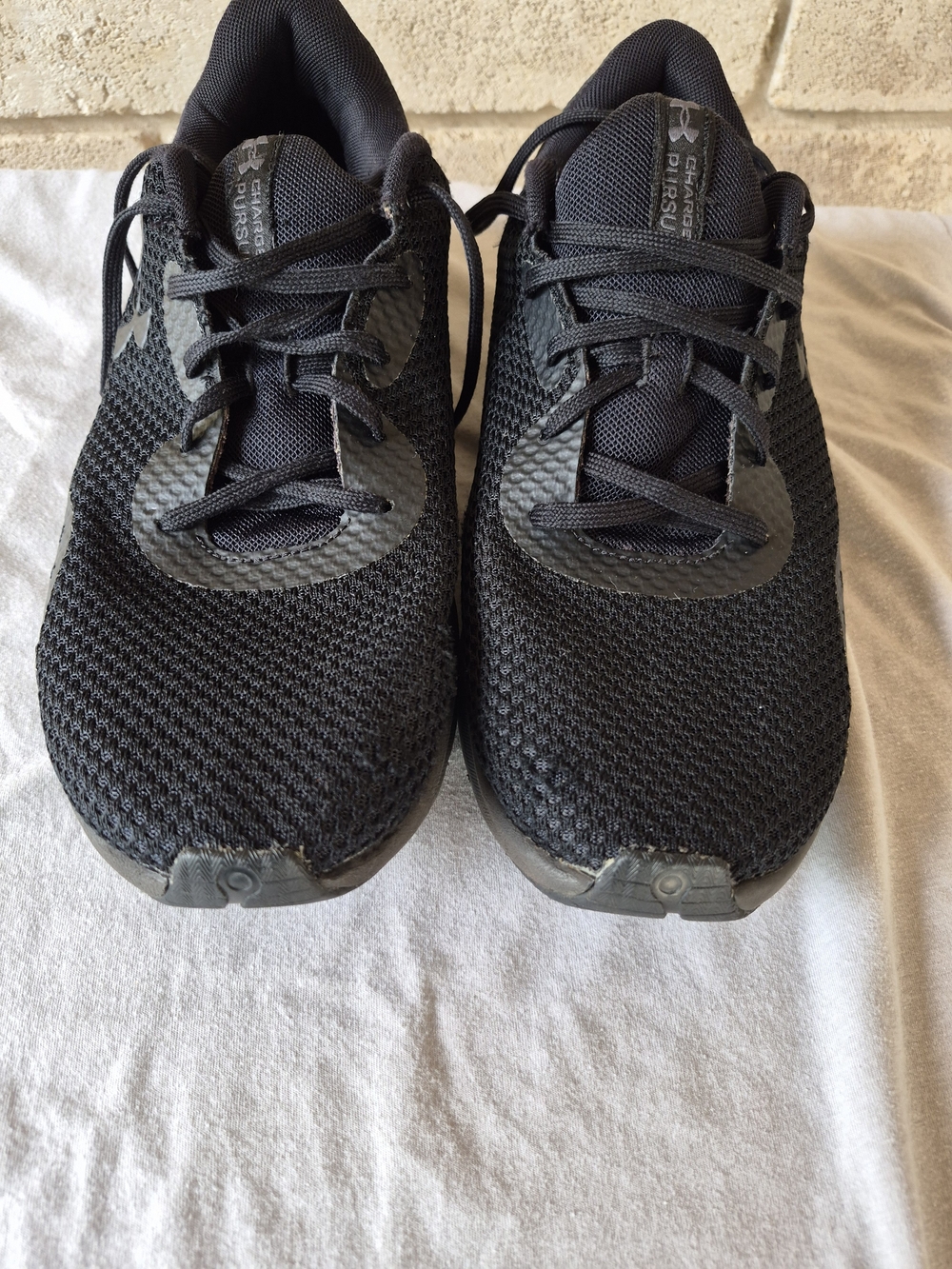 Under Armour Men’s Black Mesh Running Shoes